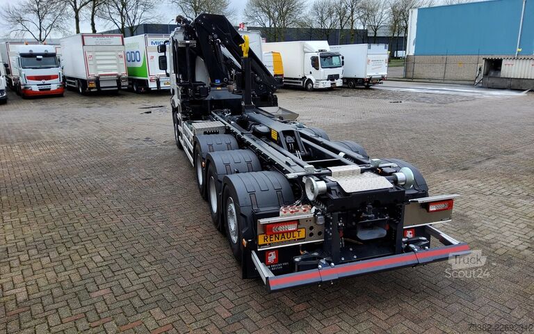 Система крюкообразных рычагов Renault C520 P8x4-4 TRIDEM ROAD 13 LITER + HIAB Z-KRAAN...