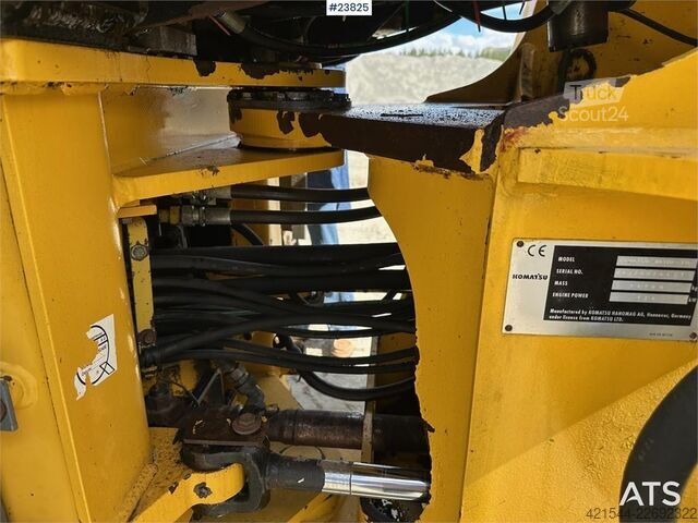 погрузчик Komatsu WA320-3H wheel loader for sale as partial repair p
