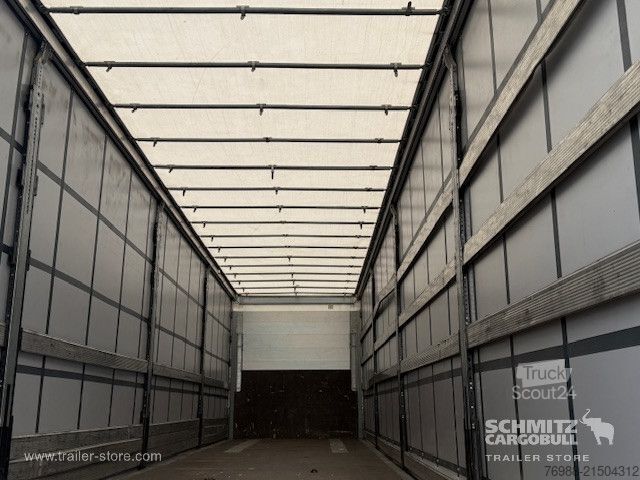 Open semitrailer with tarp Schmitz Cargobull Curtainsider Standard