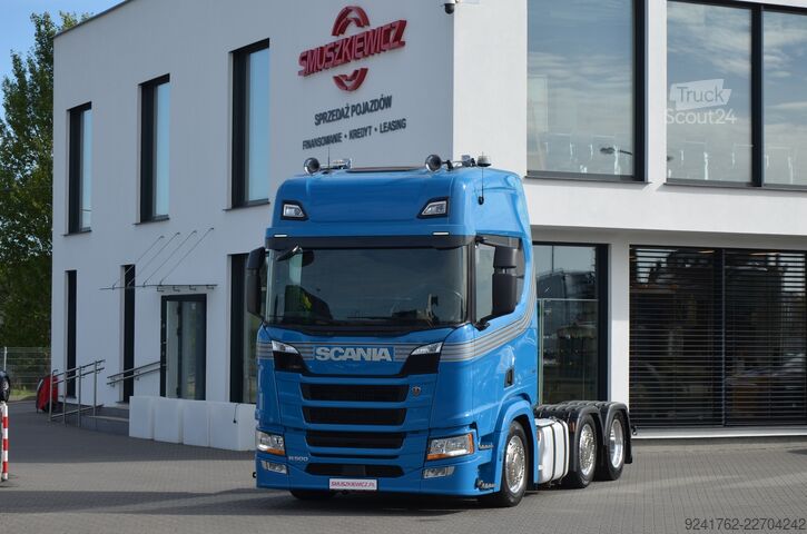 Tractor estándar Scania R 500 / 6x2/4 PUSHER / FULL AIR SKÓRA / LED / ACC / NAVI / ALUSY / 7236