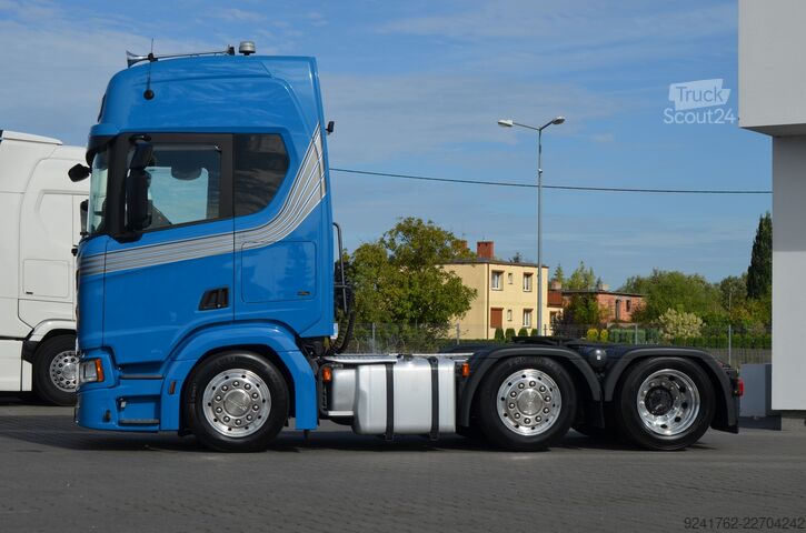 Tractor estándar Scania R 500 / 6x2/4 PUSHER / FULL AIR SKÓRA / LED / ACC / NAVI / ALUSY / 7236