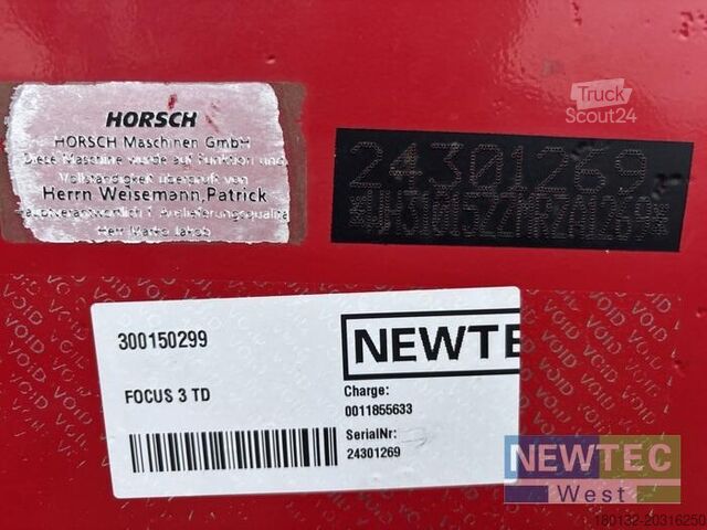 Seed drill Horsch FOCUS 3 TD