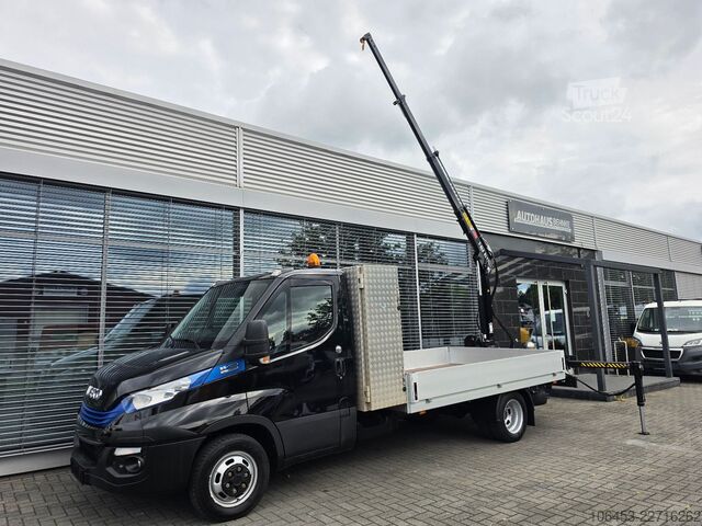 Lastbilmonterad kranbil IVECO Daily  35 C 16 Hi-Matik Pritsche-Kran 3 Ausschüb