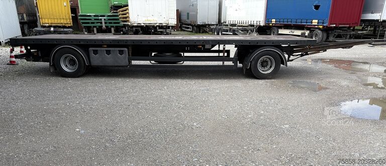 Anhänger mit offener Pritsche WEB Trailer Plattformanhänger 7950 mm STROH