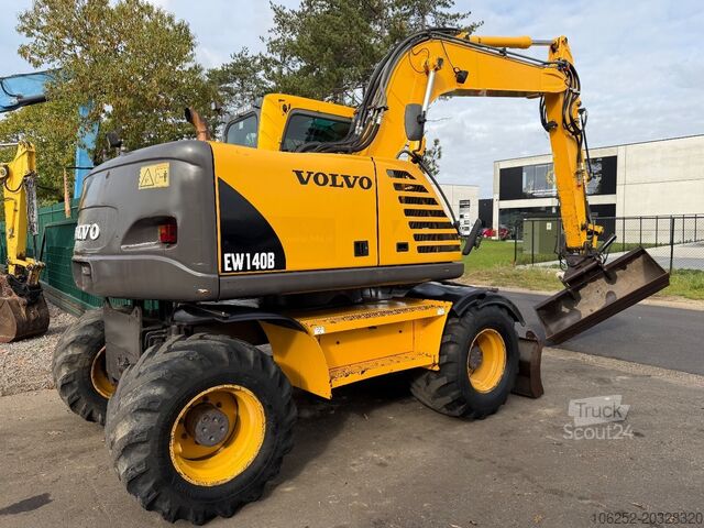 Колесный экскаватор Volvo EW 140 B *FULL HYDR* - BLADE - 10.485h - TILT B...