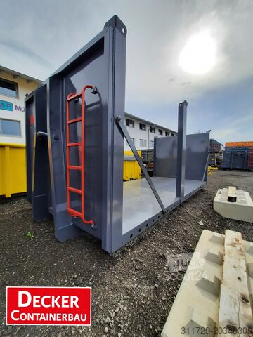 Рулонный контейнер Decker Containerbau Schalungsplattform, Abrollcontainer