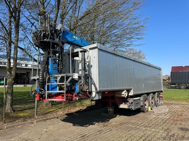 Полуприцеп-самосвал  Reiling / Glas Recycler / Kran Palfinger 140 E