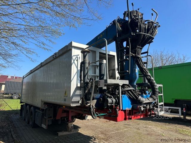 Полуприцеп-самосвал  Reiling / Glas Recycler / Kran Palfinger 140 E