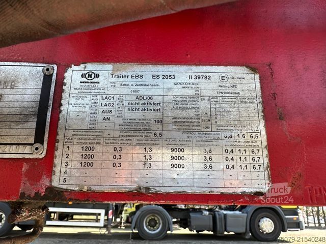 Полуприцеп-самосвал  Reiling / Glas Recycler / Kran Palfinger 140 E