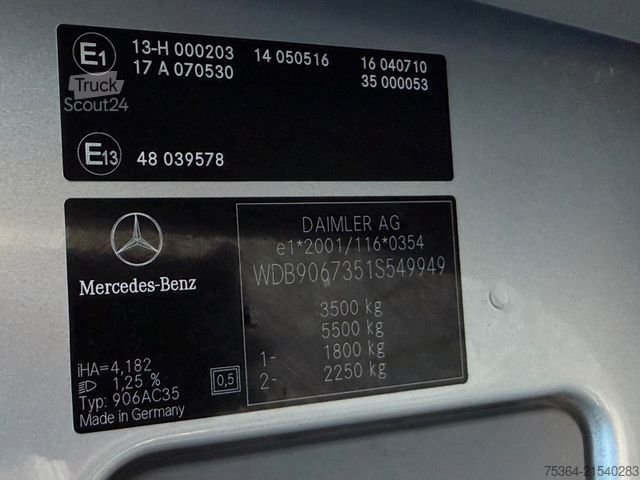 Minibus MERCEDES-BENZ Sprinter 311Cdi Max 9Sitze Schiebetür Lift Klima