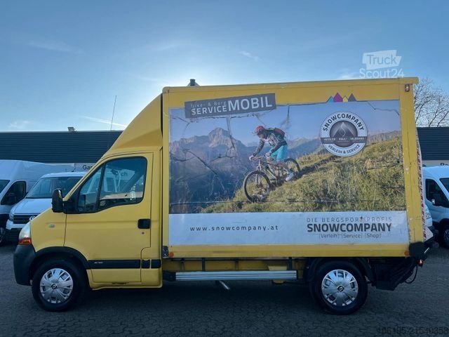 شاحنة صندوقية RENAULT Master 2,5 dCI Koffer*Hebebühne*Tüv-2027*