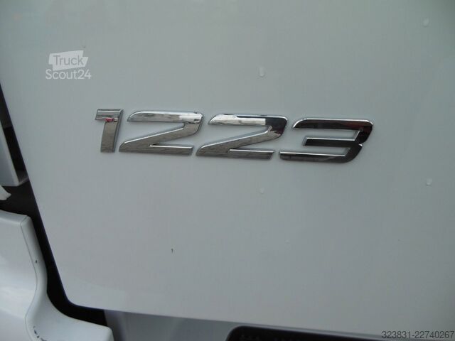 Φορτηγό πλατφόρμα με μουσαμά MERCEDES-BENZ 1223 Atego, 19 Paletten, Garantie, TOP-ZUSTAND!!