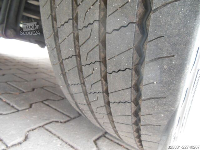 Φορτηγό πλατφόρμα με μουσαμά MERCEDES-BENZ 1223 Atego, 19 Paletten, Garantie, TOP-ZUSTAND!!
