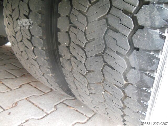 Φορτηγό πλατφόρμα με μουσαμά MERCEDES-BENZ 1223 Atego, 19 Paletten, Garantie, TOP-ZUSTAND!!