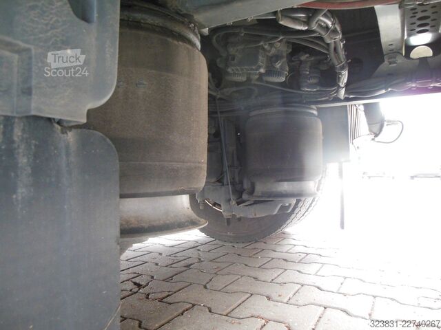 Φορτηγό πλατφόρμα με μουσαμά MERCEDES-BENZ 1223 Atego, 19 Paletten, Garantie, TOP-ZUSTAND!!