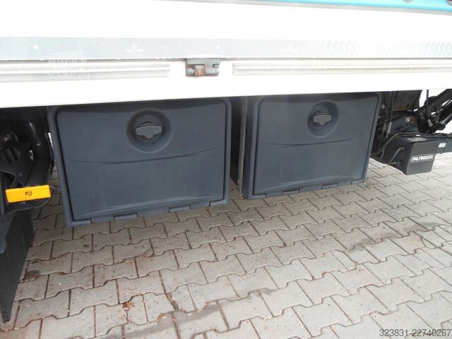 Φορτηγό πλατφόρμα με μουσαμά MERCEDES-BENZ 1223 Atego, 19 Paletten, Garantie, TOP-ZUSTAND!!