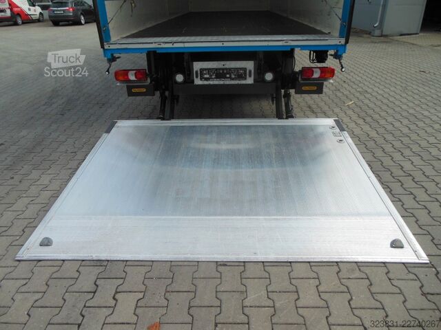 Φορτηγό πλατφόρμα με μουσαμά MERCEDES-BENZ 1223 Atego, 19 Paletten, Garantie, TOP-ZUSTAND!!