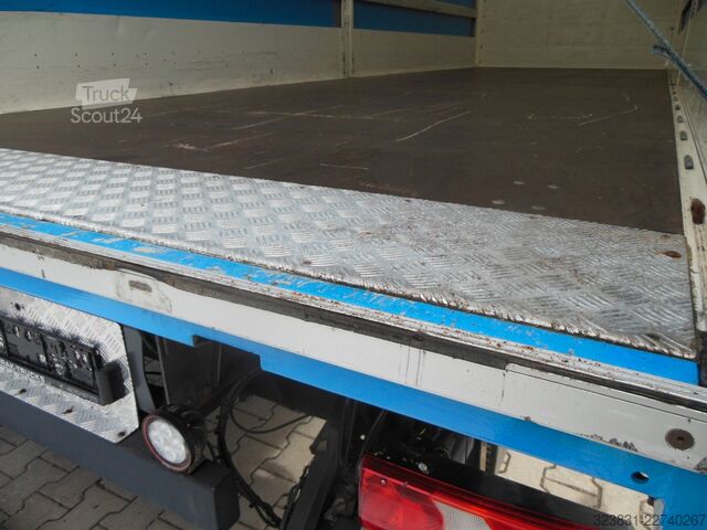 Φορτηγό πλατφόρμα με μουσαμά MERCEDES-BENZ 1223 Atego, 19 Paletten, Garantie, TOP-ZUSTAND!!