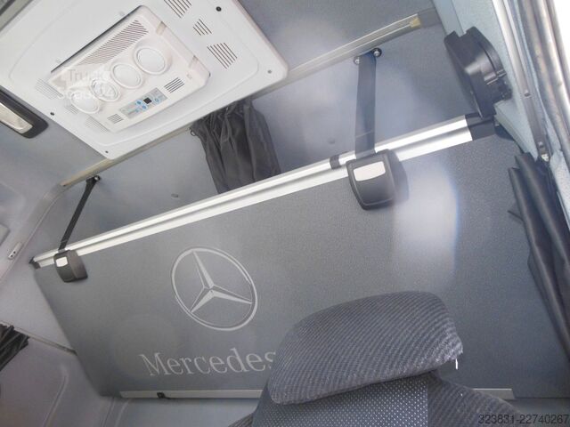 Φορτηγό πλατφόρμα με μουσαμά MERCEDES-BENZ 1223 Atego, 19 Paletten, Garantie, TOP-ZUSTAND!!