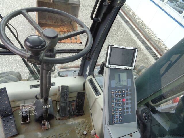 Excavator pe roți ATLAS 150W Lehnhoff MS10-3 + Schaufel Klima