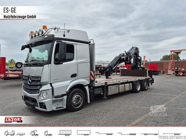 Valník MERCEDES-BENZ 2546 L 6X2 ACTROS, Pritsche, MKG HLK 531