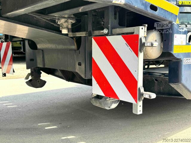 Semiremorcă cu platformă joasă GOLDHOFER Tele, Radmulden, Baggerstielmulde, MIETEN?
