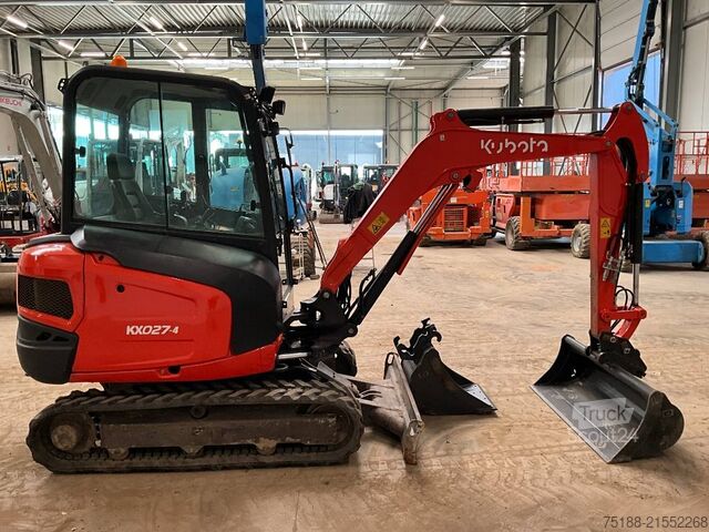 Mini-escavadora Kubota KX 027-4