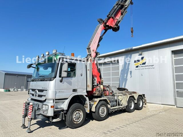 Autokran MERCEDES-BENZ Actros 4148 8X8 mit Fassi Kran F660A