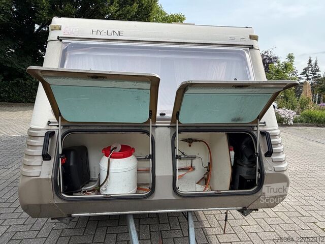 Lakókocsi KIP Hy-Line KH48T Mover Warm Wasser Vorzelt