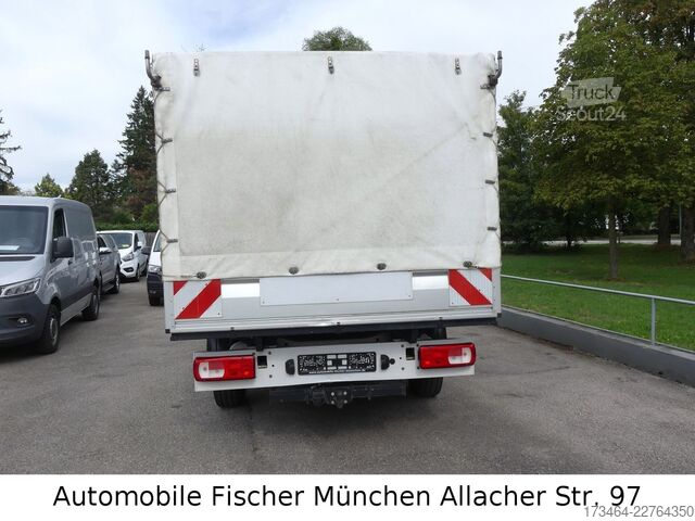Aizkaru sānu furgons VW Crafter 35 Pritsche Plane DOKA L2 AHK 3,0t