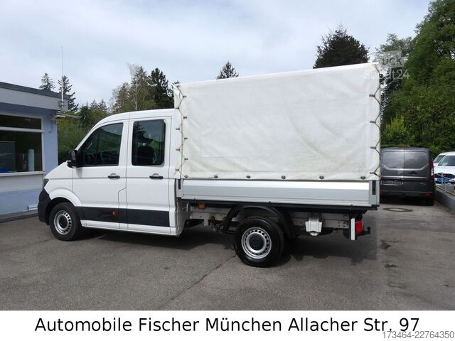 Aizkaru sānu furgons VW Crafter 35 Pritsche Plane DOKA L2 AHK 3,0t