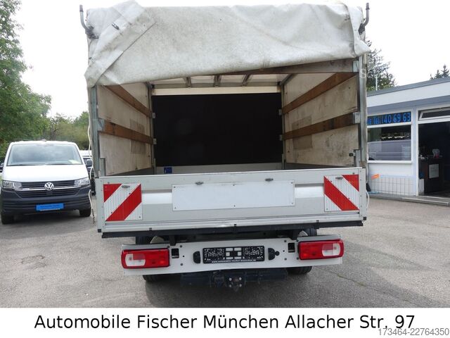 Aizkaru sānu furgons VW Crafter 35 Pritsche Plane DOKA L2 AHK 3,0t