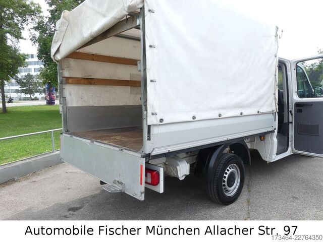 Aizkaru sānu furgons VW Crafter 35 Pritsche Plane DOKA L2 AHK 3,0t