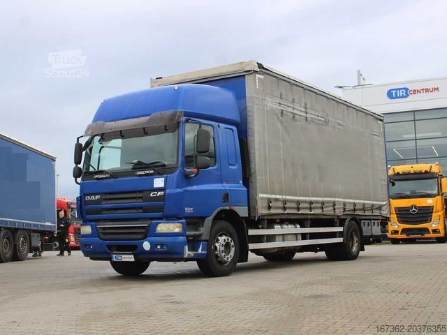 LKW mit Pritsche & Plane DAF FA CF 65.280, EURO 4