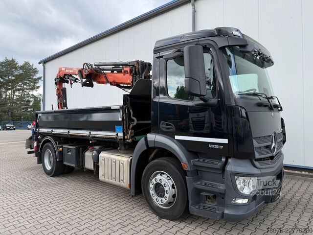 Wywrotka MERCEDES-BENZ MB 1833 LK Atlas Kran 126.3E Funk 2xAHK