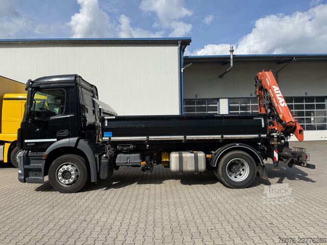 Wywrotka MERCEDES-BENZ MB 1833 LK Atlas Kran 126.3E Funk 2xAHK