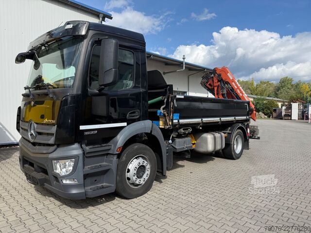 Wywrotka MERCEDES-BENZ MB 1833 LK Atlas Kran 126.3E Funk 2xAHK