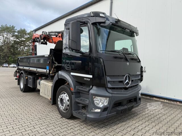 Wywrotka MERCEDES-BENZ MB 1833 LK Atlas Kran 126.3E Funk 2xAHK