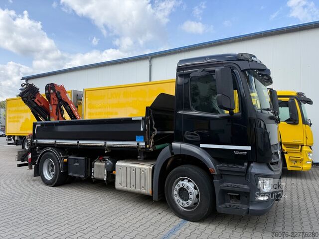 Wywrotka MERCEDES-BENZ MB 1833 LK Atlas Kran 126.3E Funk 2xAHK