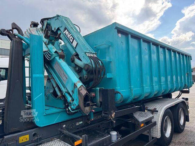 Autolaadkraan MERCEDES-BENZ 2632 Actros 6x4 Meiller Abroller KRAN Salzstreu