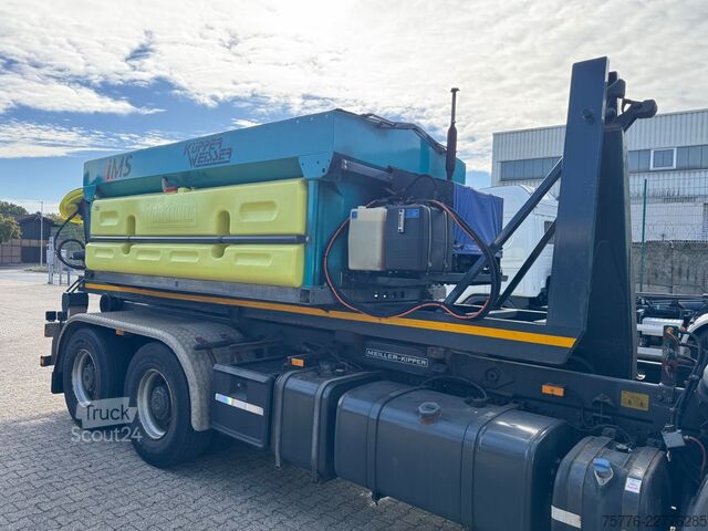 Autolaadkraan MERCEDES-BENZ 2632 Actros 6x4 Meiller Abroller KRAN Salzstreu
