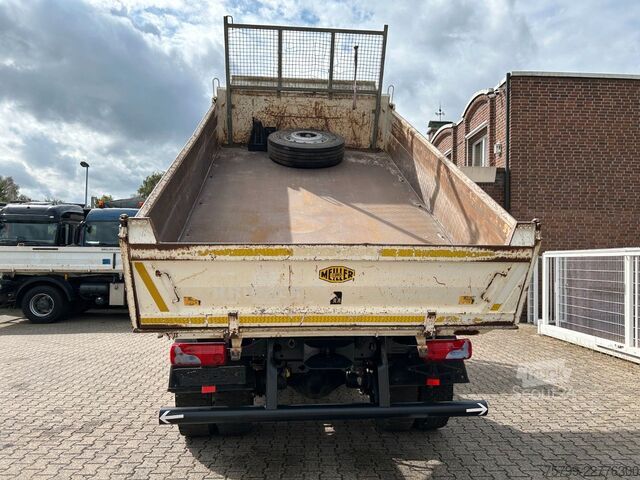Tre-sidet tipbil MAN 15.290 TGM  MEILLER 3Skipper 4x2