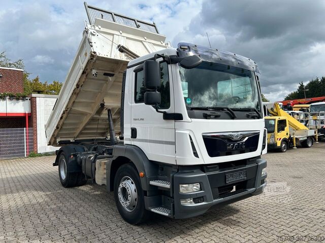 Tre-sidet tipbil MAN 15.290 TGM  MEILLER 3Skipper 4x2