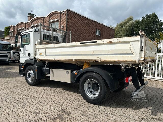 Tre-sidet tipbil MAN 15.290 TGM  MEILLER 3Skipper 4x2