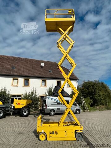 Munkaplatform GENIE GS 2646 Scherenbühne Elektro AH 9,92 m 454 kg