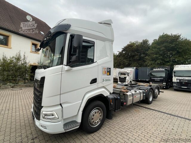 شاحنة ذات هياكل قابلة للتبديل DAF XF 480 FAN VOLLLUFT BDF-MULTIWE. 2xAHK Retarder