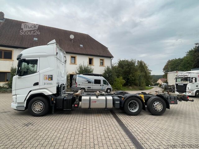 شاحنة ذات هياكل قابلة للتبديل DAF XF 480 FAN VOLLLUFT BDF-MULTIWE. 2xAHK Retarder