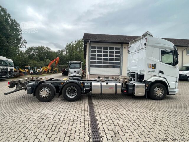 شاحنة ذات هياكل قابلة للتبديل DAF XF 480 FAN VOLLLUFT BDF-MULTIWE. 2xAHK Retarder