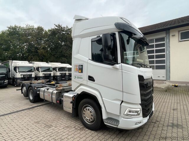 شاحنة ذات هياكل قابلة للتبديل DAF XF 480 FAN VOLLLUFT BDF-MULTIWE. 2xAHK Retarder