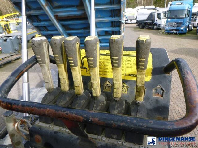 شاحنة رافعة MAN TGS 26.400 6X4 tipper + Palfinger PK15002